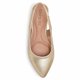 thumbnail image 3 of Zapatilla Slingback Tacón Bajo Confort Punta Fina Mujer Beira Rio 4182220 dorado 27, 3 of 8