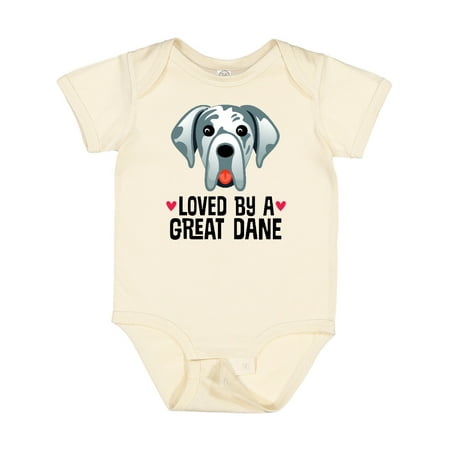 

Inktastic Great Dane Dog Lover Gift Baby Boy or Baby Girl Bodysuit