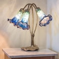 thumbnail image 2 of Poetic Wanderlust by Tracy Porter Meadowlark Mercury Glass 3-Lily Downlight Accent Table Lamp, 2 of 11