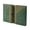 Green, variant on PU Leather Notebook Cover, Detachable Journal Planner Sleeve with Elastic Bands & Card Slots, Adjustable Book Protector Case for Travel Office