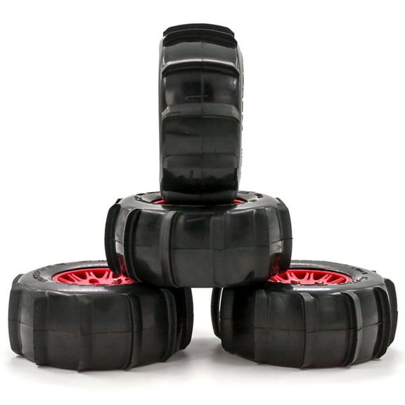 Car RC Wheel Tires RC Car Tires 4pcs Replacement For 1/10 Short-Course Truck 727 Slash K1 RC Car