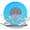 Blue, variant on Zeokiar, Shower Speaker, IPX6 Waterproof Bluetooth Speaker, Loud HD Sound, Portable Wireless Speaker with Suction Cup & Sturdy Hook, Built-in Mic, for Shower, Pool, Beach, Black