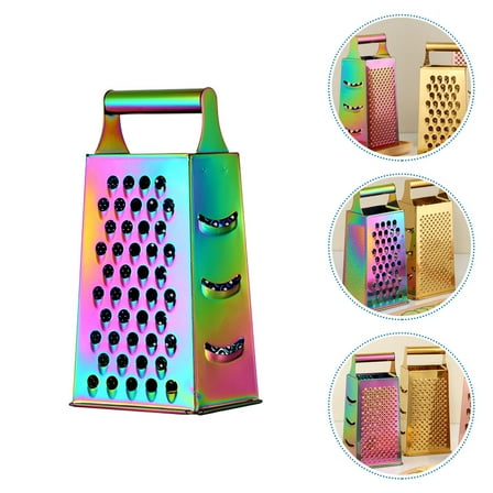 AURARMLET Stainless Steel Kitchen Handheld Slicer Multi Colored 1Pack 4.32x3.34x9.43in