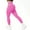 Hot Pink, variant on Sakmal Women Leggings High Waisted Butt Lifting Pink Soft Yoga Pants Long Solid Running Leggings