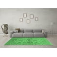thumbnail image 3 of Ahgly Company Indoor Rectangle Oriental Emerald Green Industrial Area Rugs, 7' x 10', 3 of 4