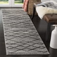 thumbnail image 2 of SAFAVIEH Tunisia Ethelbert Overdyed Geometric Area Rug, Grey/Black, 8' x 10', 2 of 5