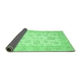 thumbnail image 2 of Ahgly Company Indoor Rectangle Oriental Emerald Green Traditional Area Rugs, 7' x 9', 2 of 4