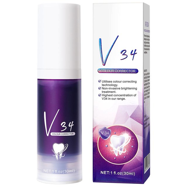 Color Cottector Toothpaste Professional Teeth Cleaning Whitener Refreshing Breath Toothpaste