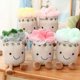 thumbnail image 3 of Lindos juguetes de peluche con cara sonriente, novedosos dibujos animados en maceta para muñecas., 3 of 5