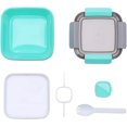thumbnail image 2 of Grand Récipient à Salade Polyvalent Petit Vert Sans BPA PP Design Étanche, Votre Compagnon pour Chaque Repas, 2 of 5