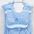 thumbnail image 4 of Taybagh Baby Girl Outfits Summer 6 Piece Newborn Girl Clothes Baby Cotton Set Going Home Outfit Clothes Light Blue 0-9 Months, 4 of 6