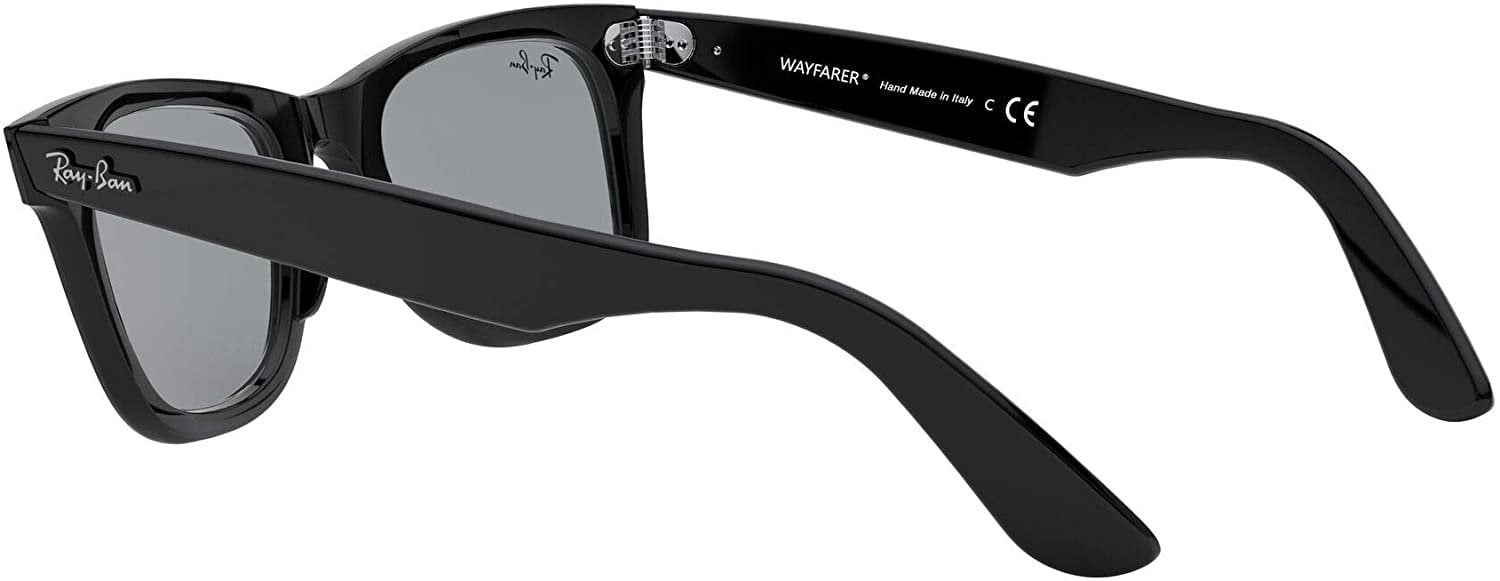 Ray-Ban Men's Original Wayfarer RB2140F-901-52 Black Sunglasses
