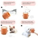 thumbnail image 3 of Alimentador de pezones para cachorros recién nacidos de 600ml, tazón de burbujas para alimentación de leche, biberón para perros kaili Sencillez, 3 of 4