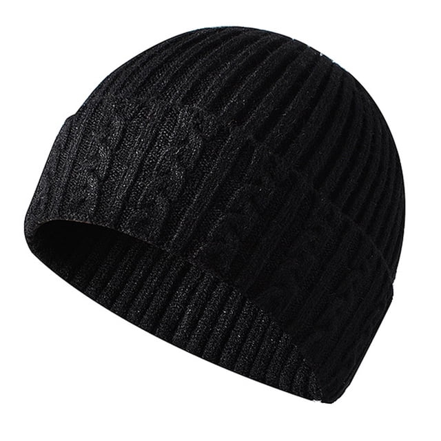 Gorro holgado de punto - Gorro cálido Gorros de invierno Sombreros para clima frío con forro para correr
