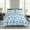 Blue Sea Turtle, variant on Coastal Beach Quilt Set -  Size  Bedding Reversible Quilt Sea Turtle Blue