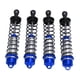 thumbnail image 5 of 4 Uds RC amortiguadores delanteros traseros RC amortiguador de coche pieza de repuesto para Traxxas MAXX 2,0 1/10 RC coche azul oscuro, 5 of 10