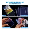 thumbnail image 2 of 200 Packs Card Sleeves for Cards,Baseball Card Protectors,Trading Card Sleeves for Baseball, Football Cards, 2 of 6