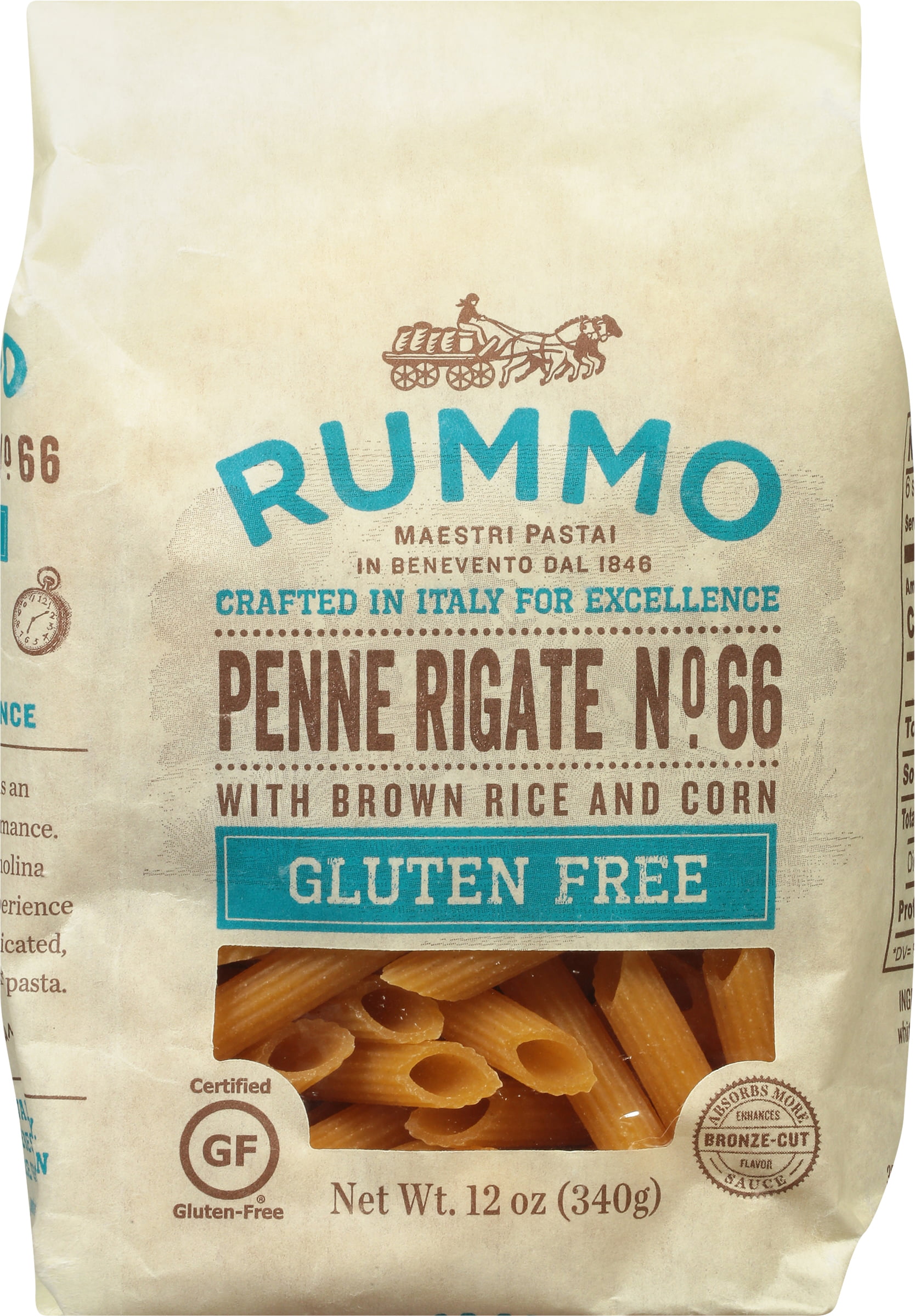 Rummo - Pasta Fusilli - Case of 12-16 oz., 12 Pack/16 Ounce Each - Ralphs
