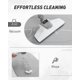thumbnail image 4 of Bath Mat Rug 17"x27" Soft Diatomaceous Earth Non-Slip Quick Dry Rubber Back Gray Bathroom Rug Absorbent Nude Bathroom Rug For Bathroom Floors - Easy C, 4 of 4