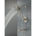 thumbnail image 5 of Delta T17489 Tetra Monitor 17 Series Tub And Shower Trim Package - Lumicoat Chrome, 5 of 7