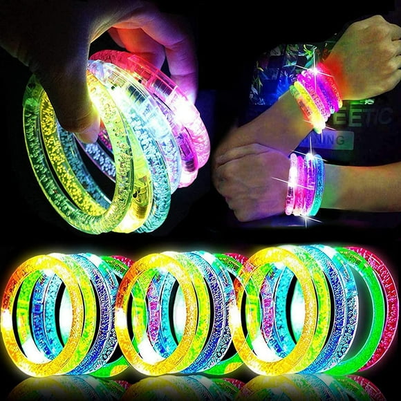 TIGUOHAO RNMEON 20 Pack Glow Sticks Bracelet Party Supplies Glow in The Dark, LED Bracelet Light IGUOHAO p Toys Neon Party Favor for Carnival Birthday Wedding Halloween Party Supplies Favors