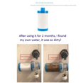 thumbnail image 4 of 2X Household to Impurity Rust Sediment Washing Machine Water Heater Shower Shower Water Filter Water Purifier Filter,20 * water purifier filter,white&blue, 4 of 6