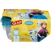 Glad Food Storage Containers - Sandwich Container - Disney Frozen - 25 oz - 3 ct