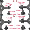 thumbnail image 5 of Werulen Multi-Model Key Wrench, Professional Plumber Tool for Meter Cabinets and Radiators, Heavy-Duty All-in-One Repair Wrench, Essential HVAC and Electrical Maintenance Tool, 5 of 5