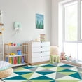 thumbnail image 2 of Cartwheel 5'4" x 7'8" area rug in color Calypso, 2 of 5