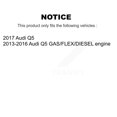 thumbnail image 2 of TEC Front Ceramic Disc Brake Pads TEC-1663 for Car Audi Q5, 2 of 10