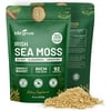 KIKI Green Irish Sea Moss Powder 8 Oz - Wildcrafted Sea Moss with Bladderwrack Burdock Root Powder Dr Sebi Sea Moss for Immune Support, Joint & Thyroid Support - Keto, Vegan Friendly Cell Food
