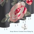 thumbnail image 6 of Pioneer Flower Floral Print Pattern Shower Curtain 72"x72" ,Bathroom Decorative Shower Curtains Set with 12 Hooks,Modern Waterproof Washable Shower Curtain, 6 of 6