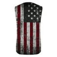 thumbnail image 5 of Mens 4th of July Tank American Flag Tank Top for Men Fourth of July Top Patriotic Tank Top Men Fourth of July Tank Men Leisure Time Fitness Home Wear Pajamas Color Cotton Fashion Printing T-Shirt, 5 of 5
