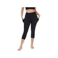thumbnail image 2 of Thick High Waist Yoga Pants with Pockets, Tummy Control Workout Running Yoga Leggings for Women, 2 of 3