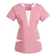 thumbnail image 3 of Penkiiy V-Neck Scrub Tops para mujeres: ajuste clásico, estiramiento de cuatro vías, exfoliación médica para mujeres antiarrugas, 3 of 3