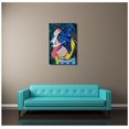 thumbnail image 2 of Pingo World 0413Q3JZ2YG "Heather Galler Border Collie Dog" Gallery Wrapped Canvas Wall Art, 30" x 20", Variable, 2 of 4