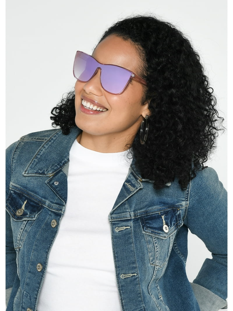 Foster Grant Shield Fashion Sunglasses - Walmart.com