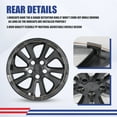 thumbnail image 6 of 4Pcs/Set 15" Hubcaps Wheel Rims Cover Fit for 2016-2022 Toyota Prius;2017-2022 Toyota Prius Prime;2020-2024 Toyota Corolla Hybrid Compatible with Alloy Wheels(15-inch,Silver Lacquer & Black Lacquer), 6 of 9