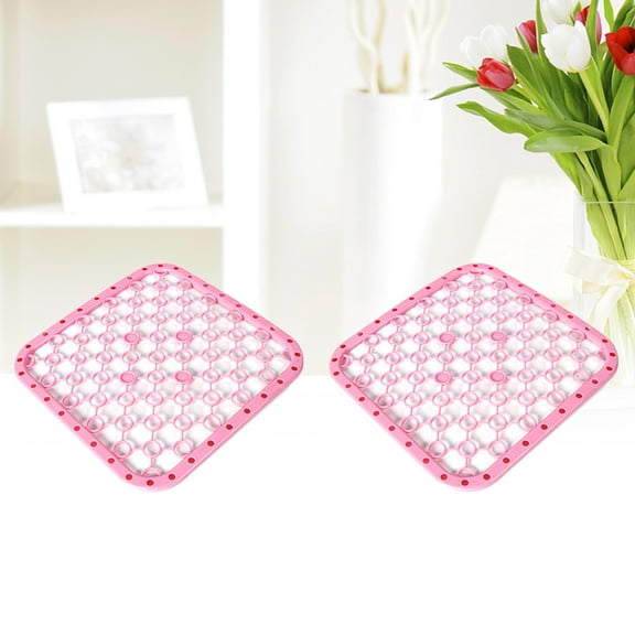 FELTECHELECTR 2Pcs Kitchen Counter Mat PP Plastic Drying Mat for Kitchen Use Homeowners