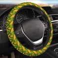 thumbnail image 4 of Cauagu Fresh Corn 1 Print Car Steering Wheel Cover - Universal Car Accessory for Diverse Cars for Steering Wheel with a Diameter of 14.5"-15", 4 of 7
