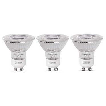 Feit Electric 35-Watt Equivalent Daylight (5000K) MR16 GU10 Bi-Pin Base LED Light Bulb (3-Pack)