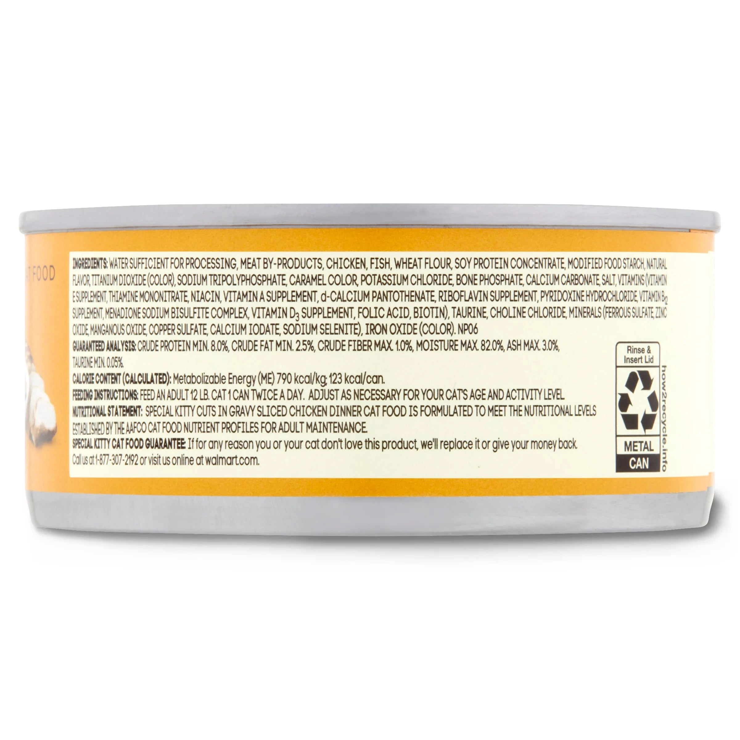 Special Kitty Sliced Chicken Dinner, 5.5 oz