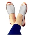 thumbnail image 1 of Womens Ladies Fashion Open Toe flats Sandals Beach Shoes, 1 of 9