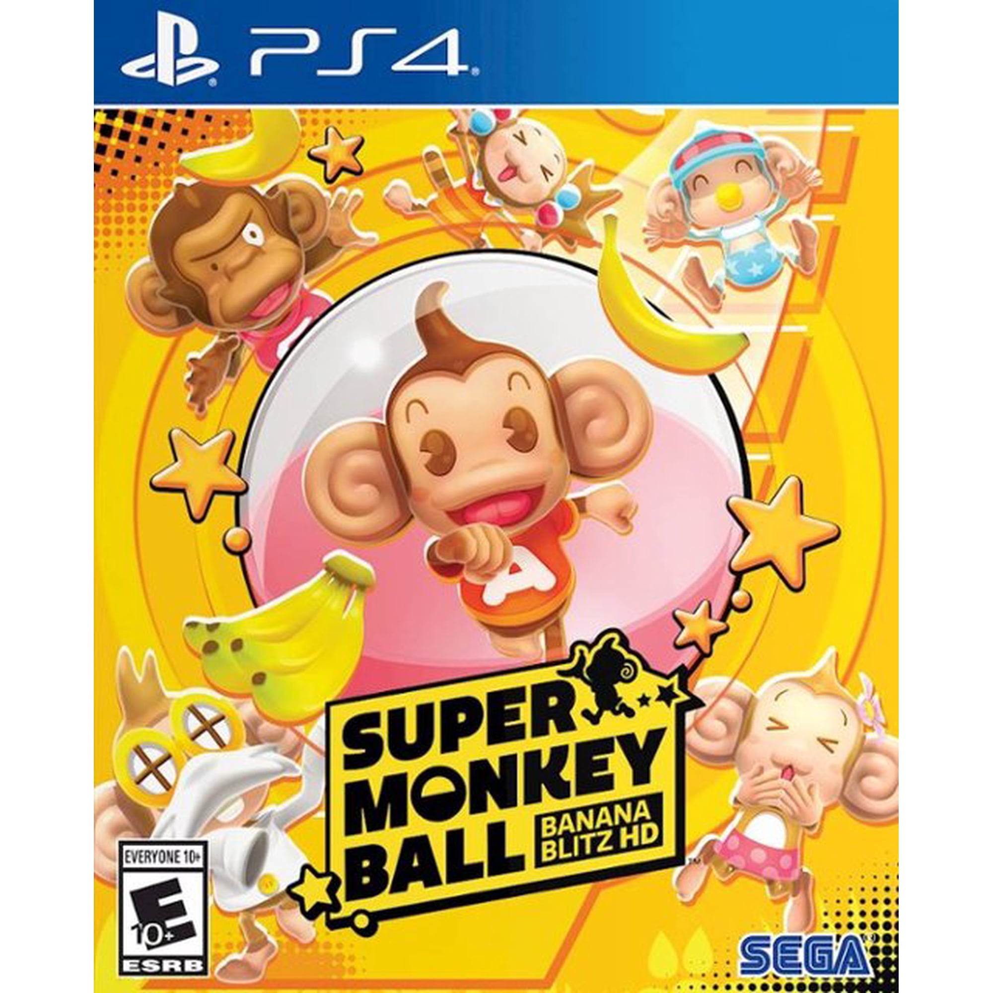 PS4 Super Monkey Ball: Banana Blitz HD - Super Monkey Ball: Banana Blitz HD for PlayStation 4 - PS4