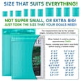 thumbnail image 4 of Teal Poly Bubble Mailers, Waterproof Self-Seal, 200 Count, 6.5 x 9 in, 4 of 8
