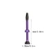 thumbnail image 5 of Greeniant Vástago de válvula de neumático sin cámara de 60mm para bicicleta Universal, 2 piezas, válvulas de neumático de aleación de aluminio para Ciclismo Violeta Greeniant OD022344-05, 5 of 6