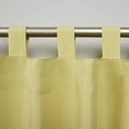thumbnail image 7 of Exclusive Home Curtains Indoor/Outdoor Solid Cabana Tab Top Curtain Panel Pair, 54x63, Sundress, 7 of 7