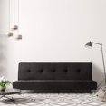 VINEEGO Futon Sofa Bed Modern Design Convertible Folding Linen Lounge ...