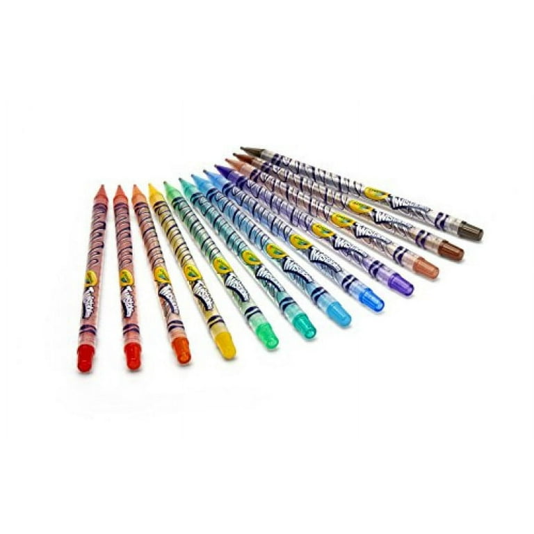 Crayola Twistables Colored Pencils, No Sharpening Needed, 18 Count (Pack of  4) Total 72 Pencils