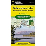 National Geographic Trails Illustrated Map Yellowstone Se / Yellowstone Lake - Paperback